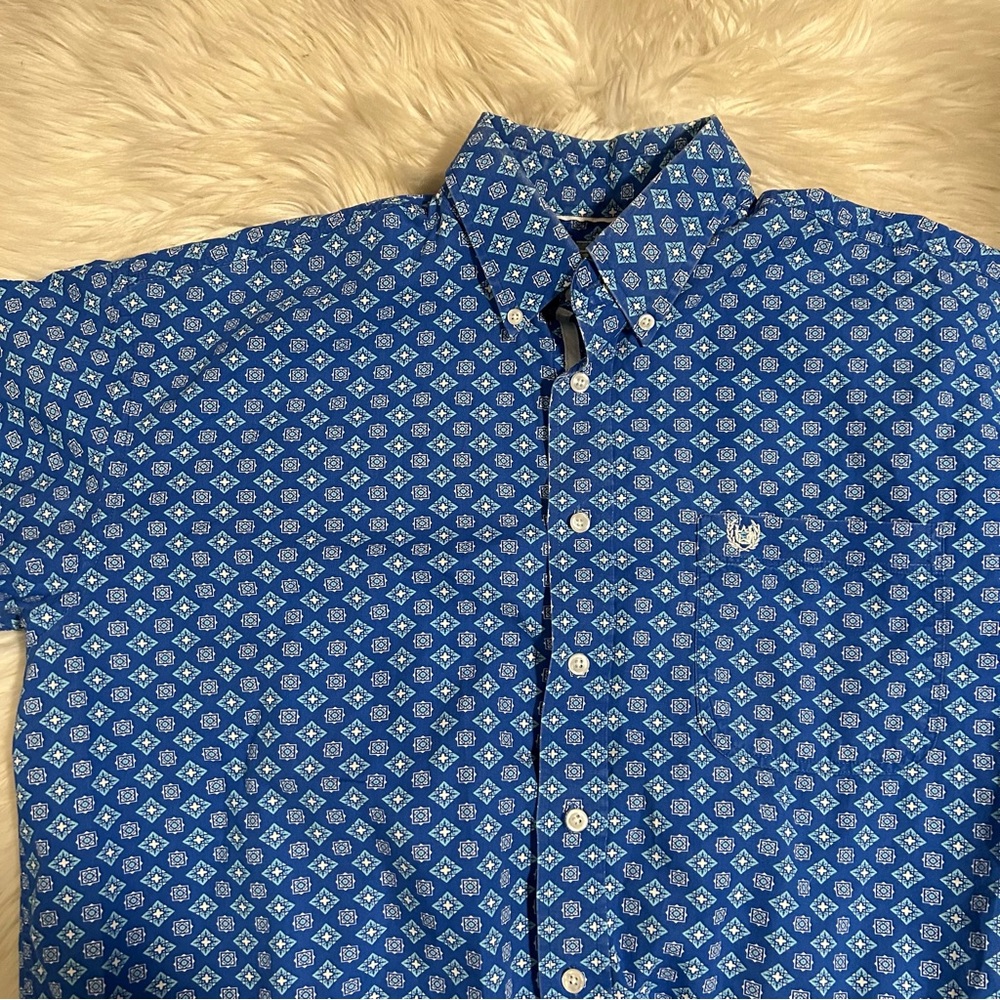 Blue Panhandle Button-up - Picture 2 of 8